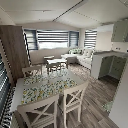 Mobile With Garden And Terrace 4 2 Chalet Blankenberge