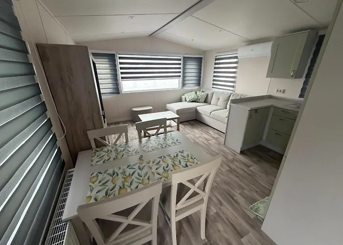 Mobile With Garden And Terrace 4 2 Chalet Blankenberge
